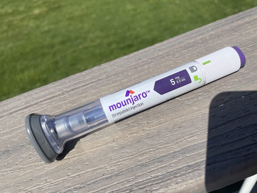 Mounjaro fogyás 5 mg-os injekciós toll kültéri környezetben
